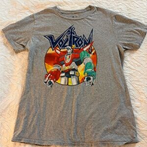 Voltron Men's Short Sleeve Gray Tee